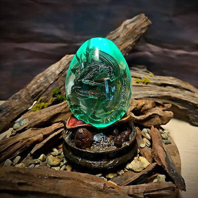 Alien Egg Resin Lamp