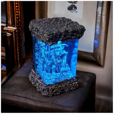 LOT.R The Eye Of Sau.ron Castle Resin Lamp