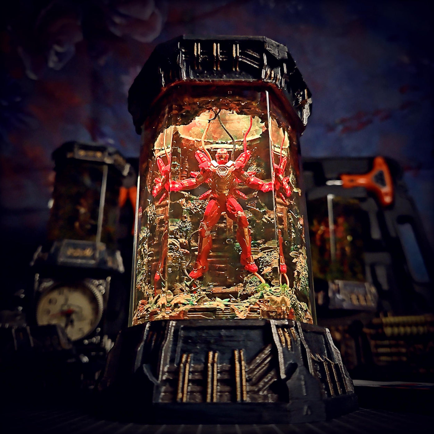 New Iron Man Resin lamp
