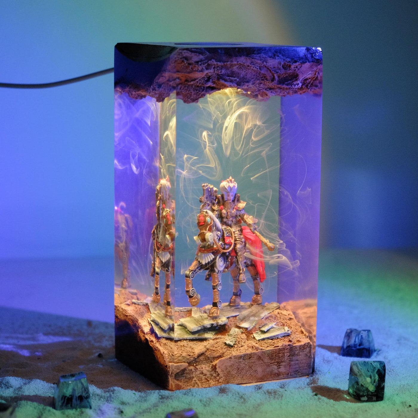 Warhammer Resin Lamp