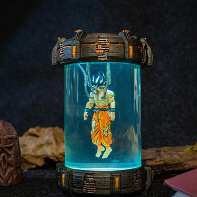 Go.ku Super Sai.yan Healing Chamber Incubator Resin Lamp