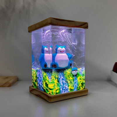 Glaceon Epoxy Lamp