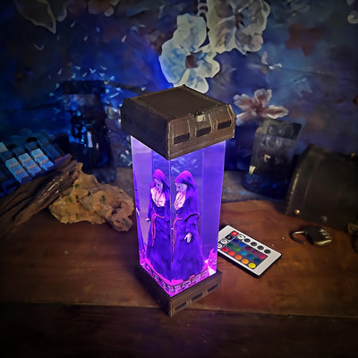 The Nun Resin Lamp