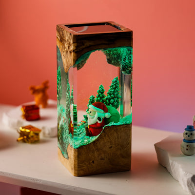 Christmas Resin Lamp