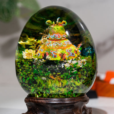 Dah Hesho Shrine Resin Lamp