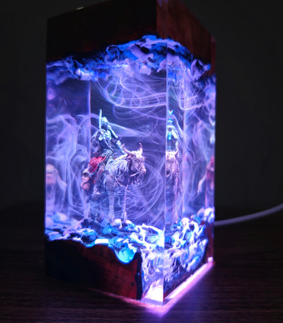 Torrent Figure Elden Ring Resin Lamp