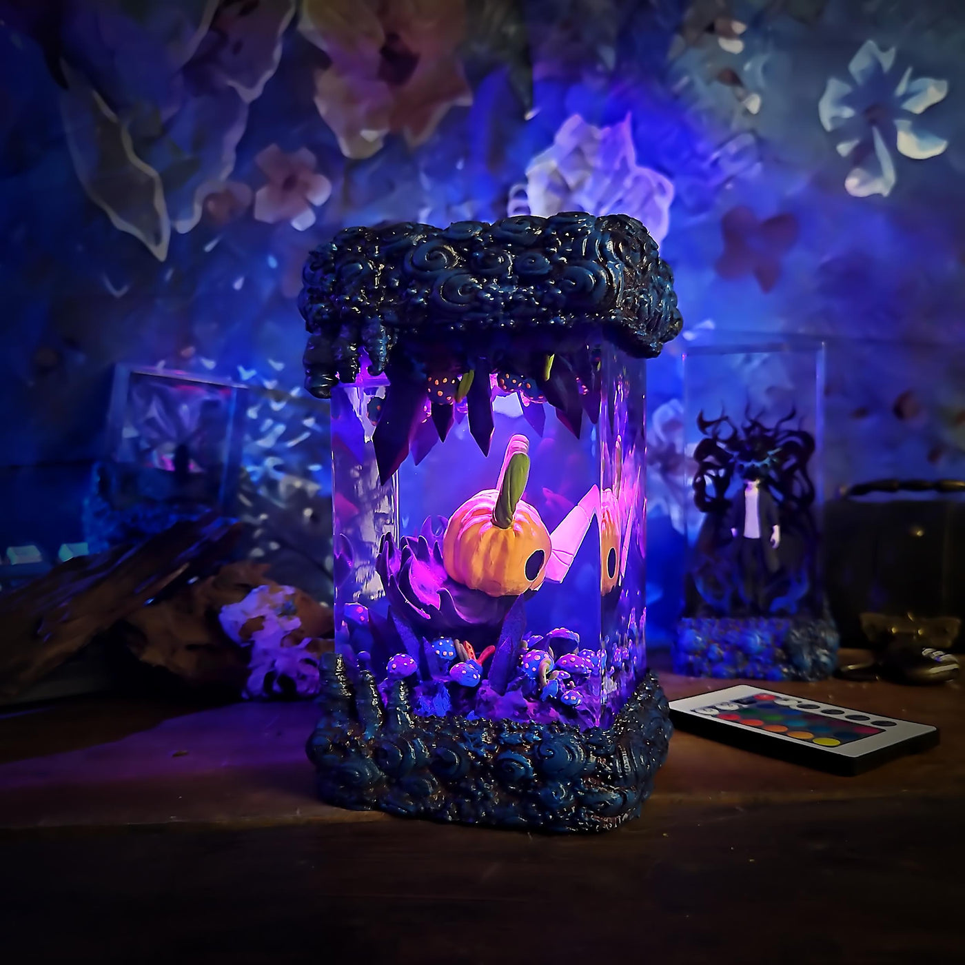 Halloween decor resin lamp