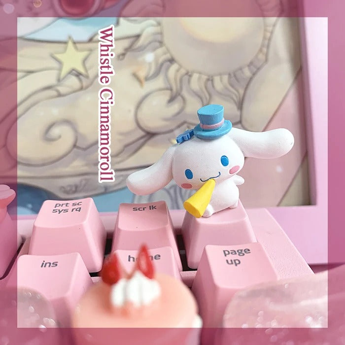 Girl Cinnamoroll Kawaii Anime Keycaps