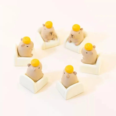 Kawaii Capybara Keycaps Cute