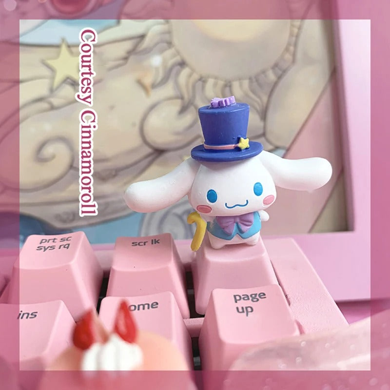 Girl Cinnamoroll Kawaii Anime Keycaps