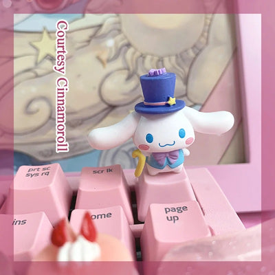 Girl Cinnamoroll Kawaii Anime Keycaps