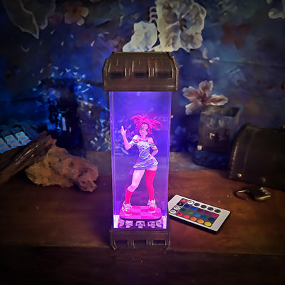 Ch.u.c.ky girl Resin lamp