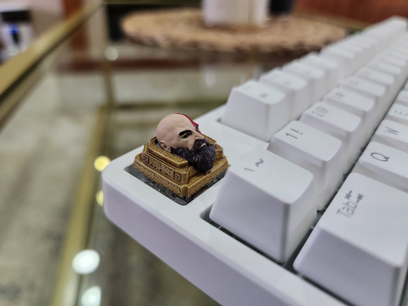 Video Game Kratos Keycap