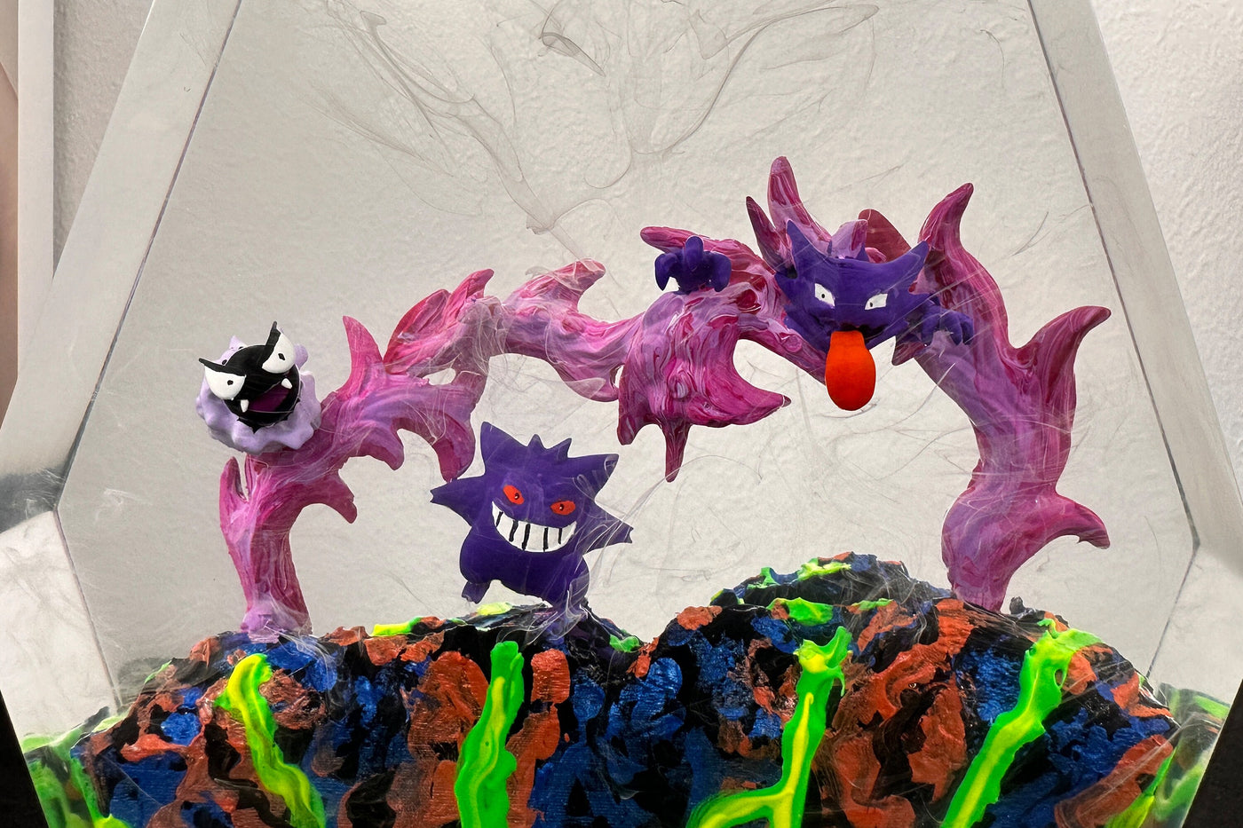 Gengar Epoxy Resin Lamp 3