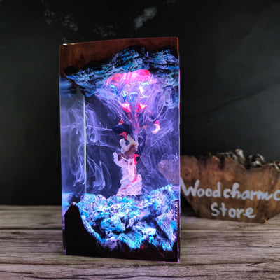 Movie Design Resin Lamp