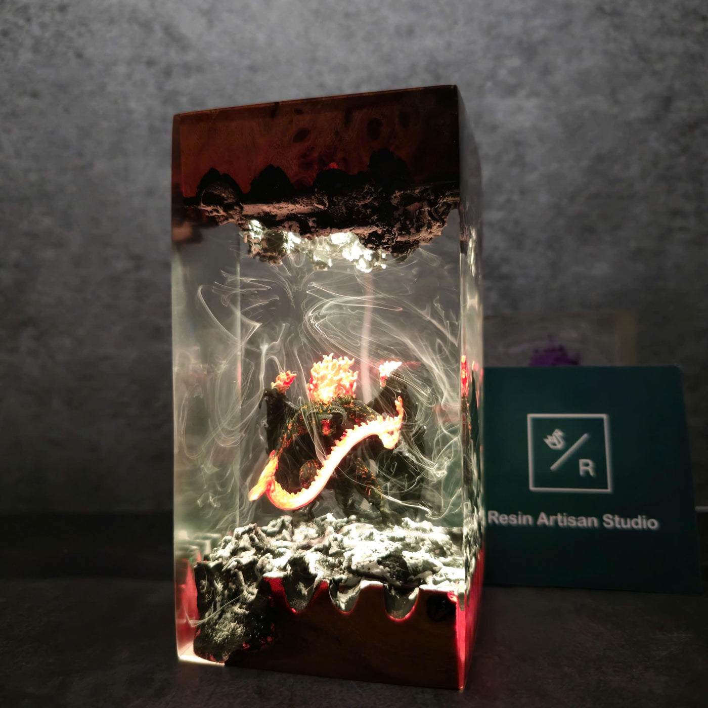 Diorama Bal.rog L.O.T.R Lamp