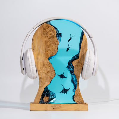 HEADPHONE STAND Epoxy Lamp 2