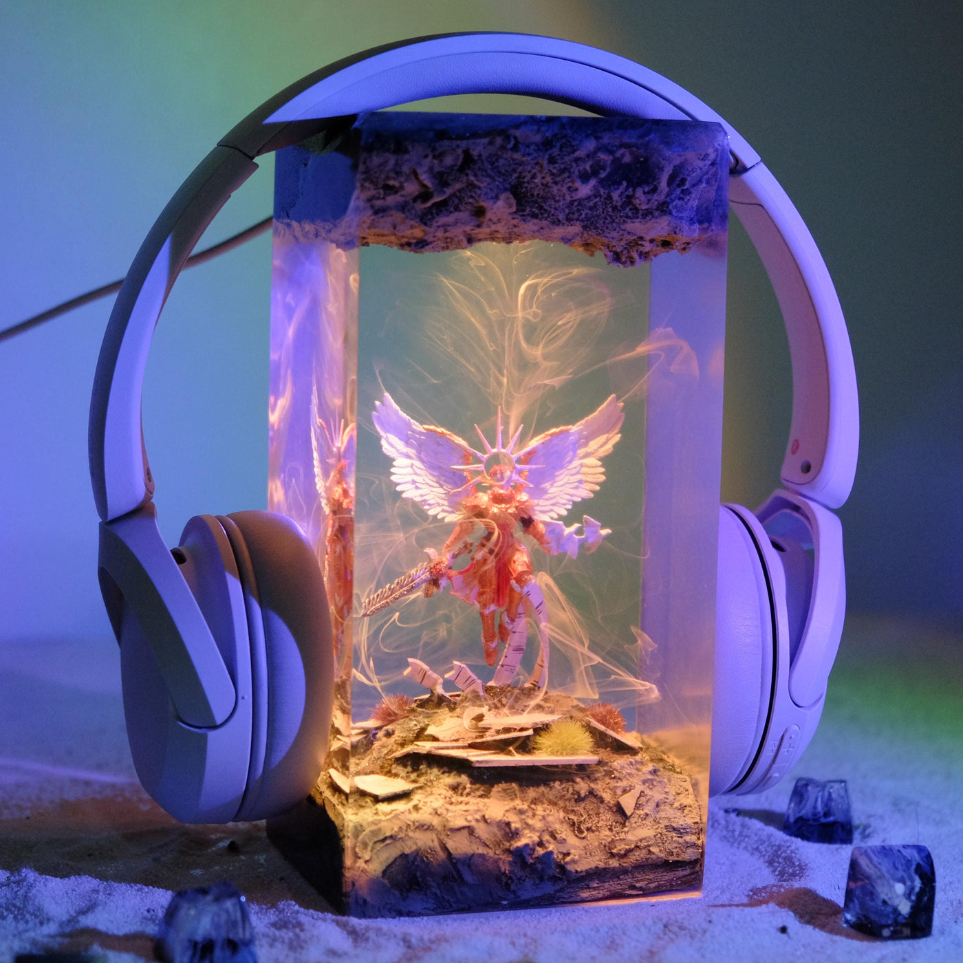 Warhammer Resin Lamp