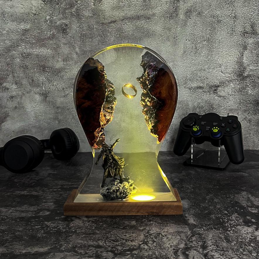 Lord of The Ring Headphone Stand and Night Light