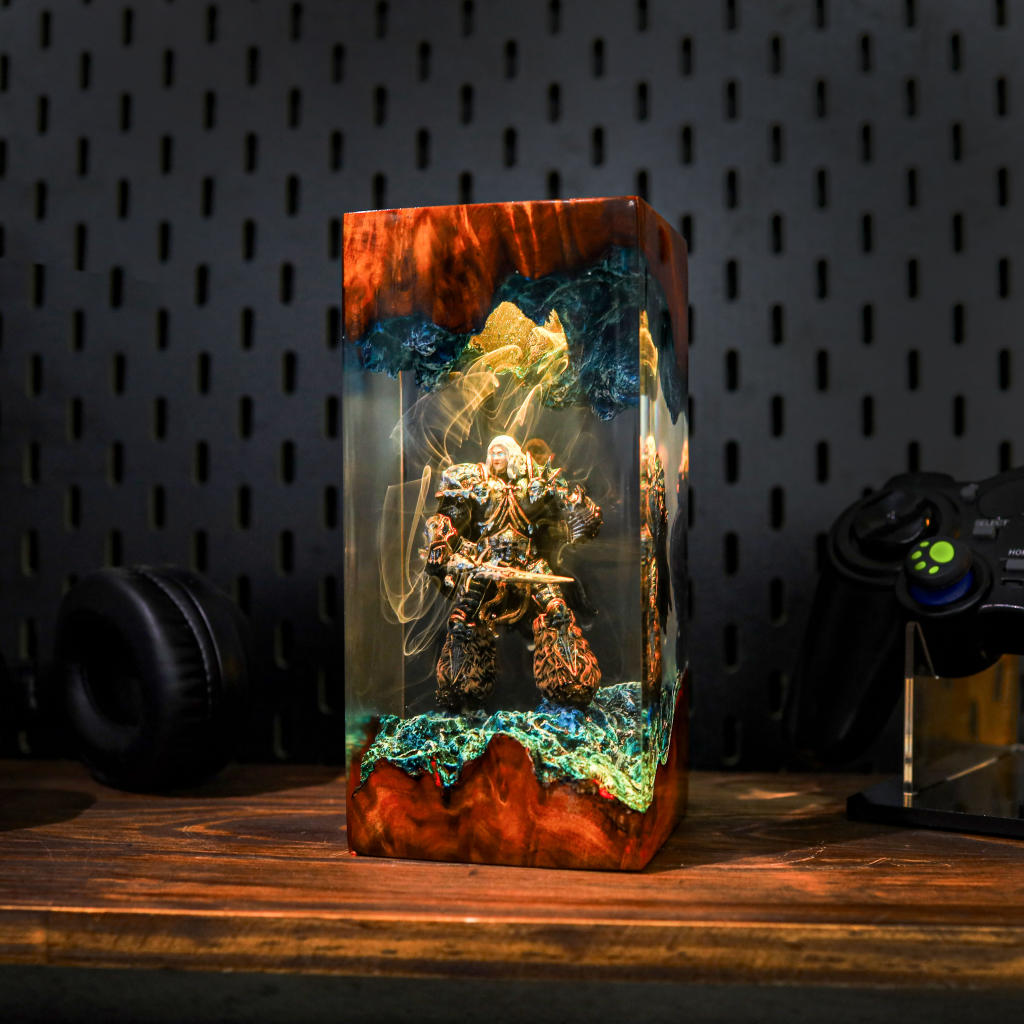Arthas Menethil Warcraft Night Light