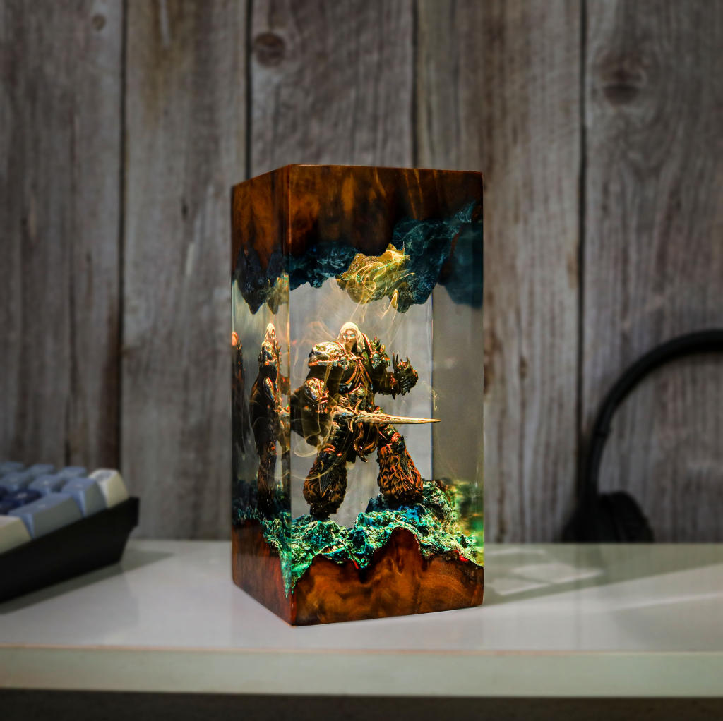 Arthas Menethil Warcraft Night Light