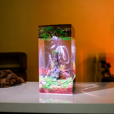Baby Groot Resin Lamp