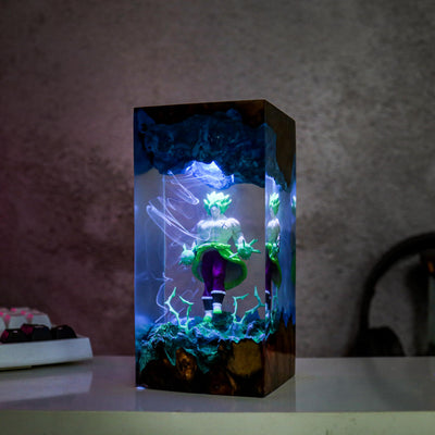 Saiyan Super Hero Broly Resin Lamp