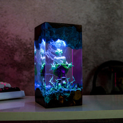 Saiyan Super Hero Broly Resin Lamp