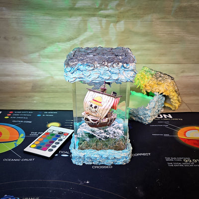 Going Merry One Piece Resin Lamp