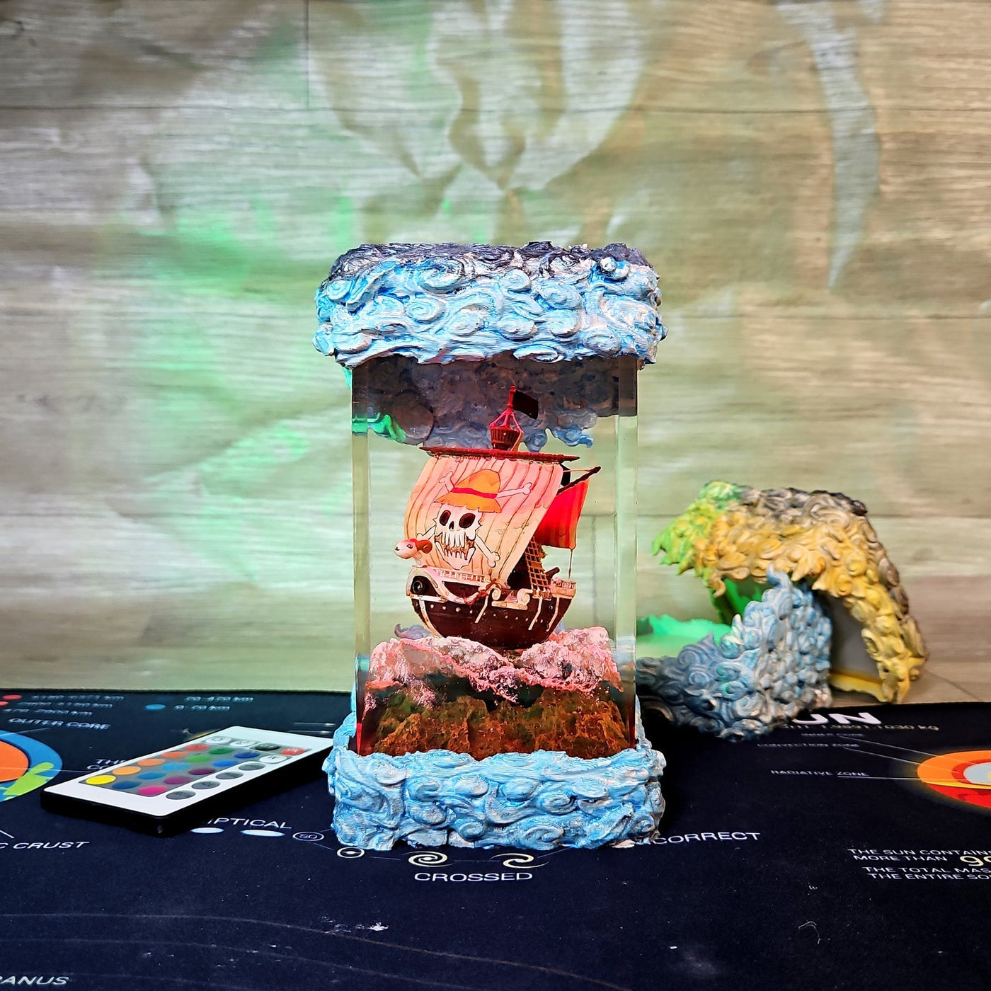 Going Merry One Piece Resin Lamp
