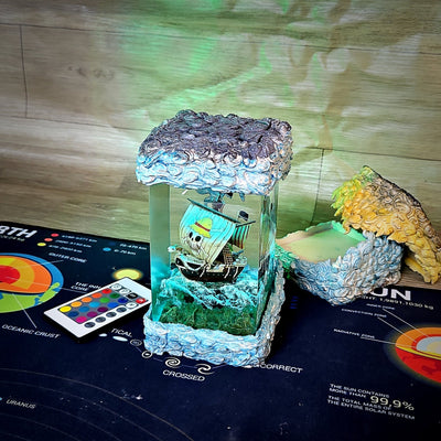Going Merry One Piece Resin Lamp