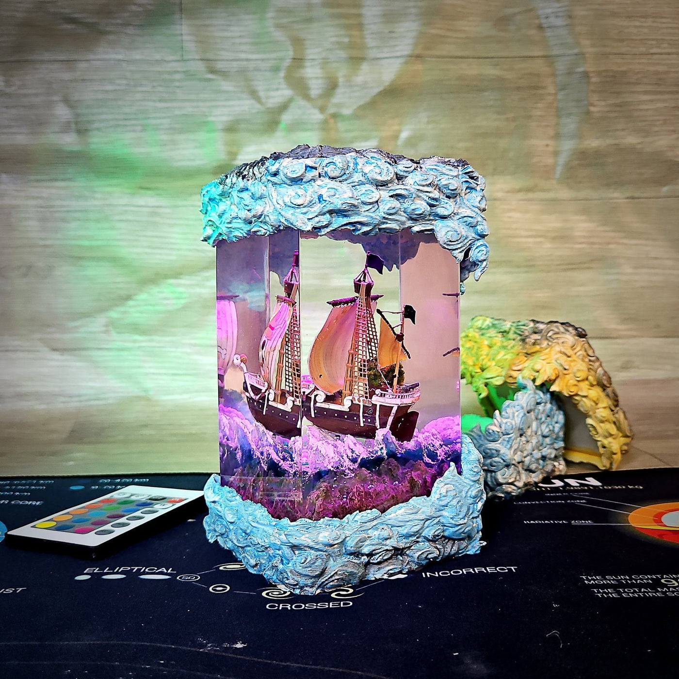 Going Merry One Piece Resin Lamp