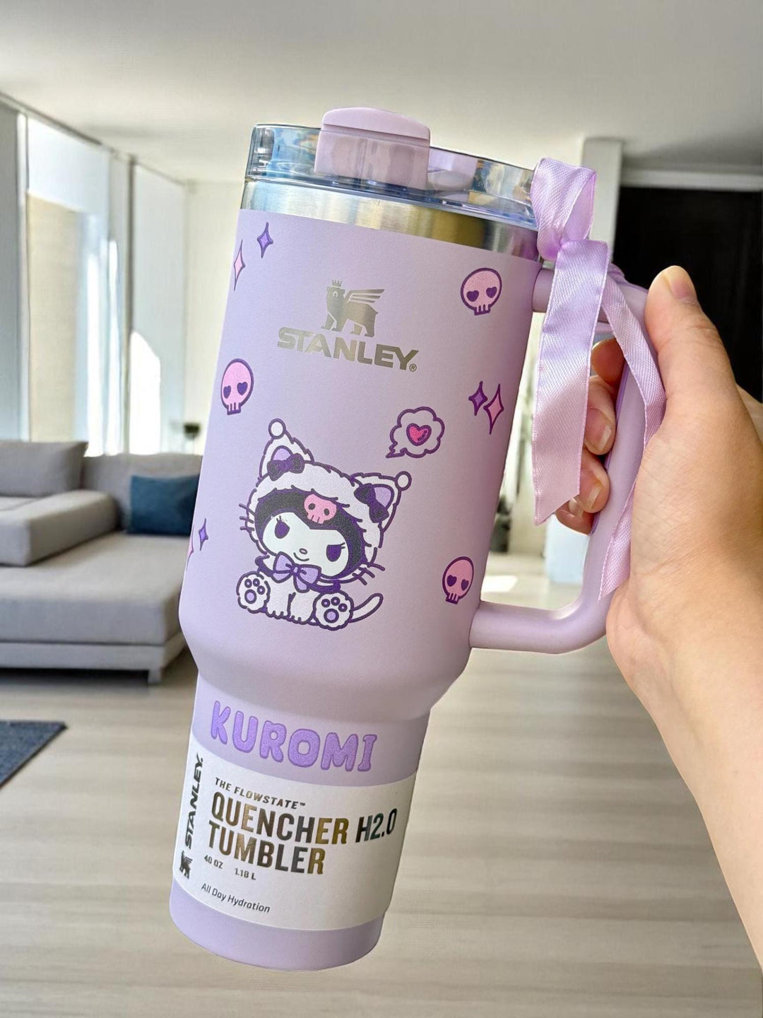 Kuromi Stanley Tumbler Cup – 40oz Quencher – ARTLEMI Store