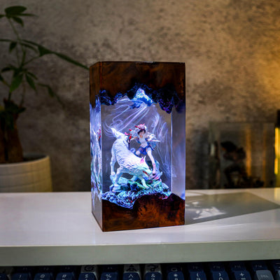 Princess Mononoke Resin Lamp 2