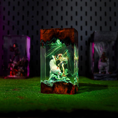 Princess Mononoke Resin Lamp 2