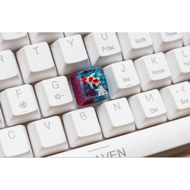 Colorful KOI Resin Keycap(NK)