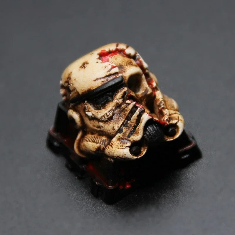 Battle-damaged Skull Keycap