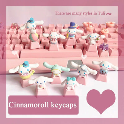 Girl Cinnamoroll Kawaii Anime Keycaps