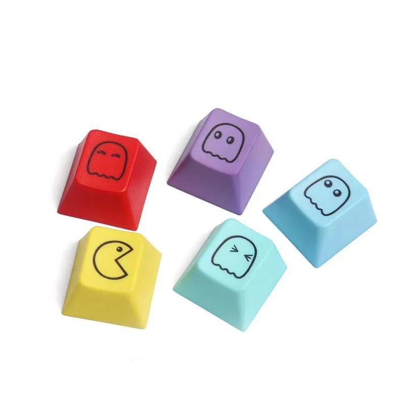 5pcs PacMan Keycaps