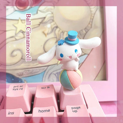 Girl Cinnamoroll Kawaii Anime Keycaps