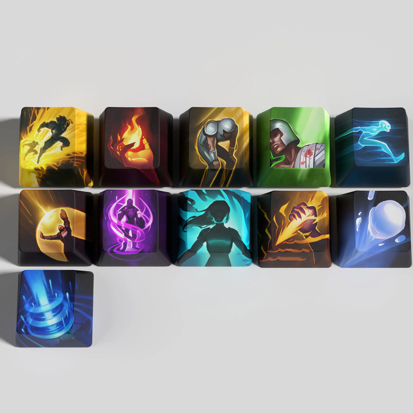 Set 12key Summoner keycaps League of Legends