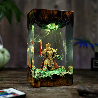 Emperor of The Mankind Warhammer Lamp