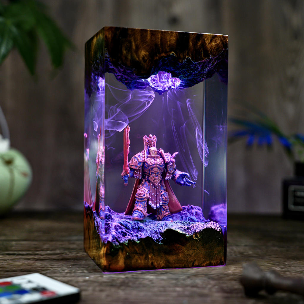 Emperor of The Mankind Warhammer Lamp