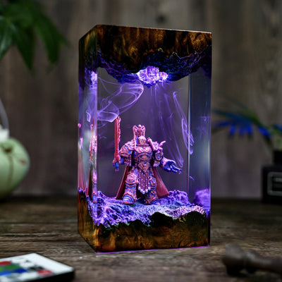 Emperor of The Mankind Warhammer Lamp