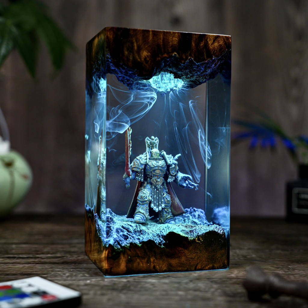 Emperor of The Mankind Warhammer Lamp