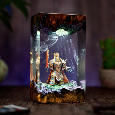 Emperor of The Mankind Warhammer Lamp