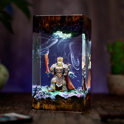 Emperor of The Mankind Warhammer Lamp