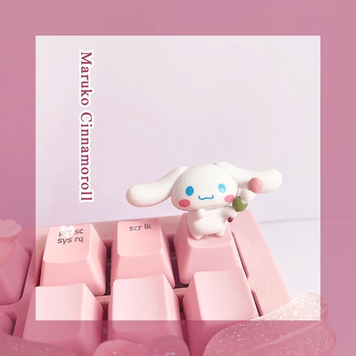 Girl Cinnamoroll Kawaii Anime Keycaps