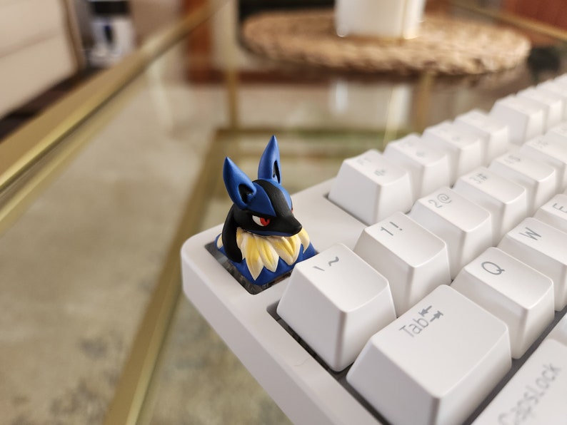 Anime Lucario Keycap