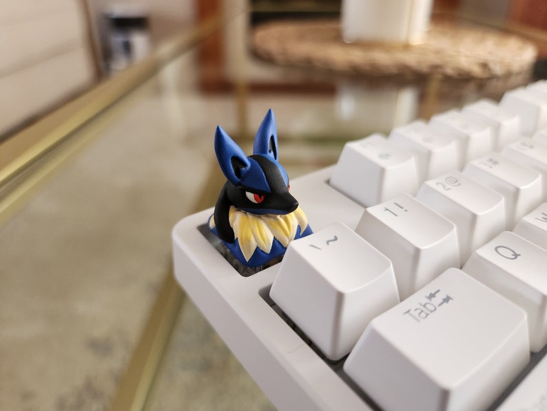 Anime Lucario Keycap